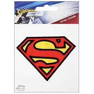 Superman Iron On Patch Appliqué DC Comics Superman Logo Patch Iron On